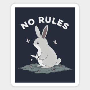 No Rules! Sticker